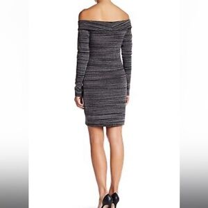 ASTR The Label Space Dye Off‎ The Shoulder Bodycon Dress